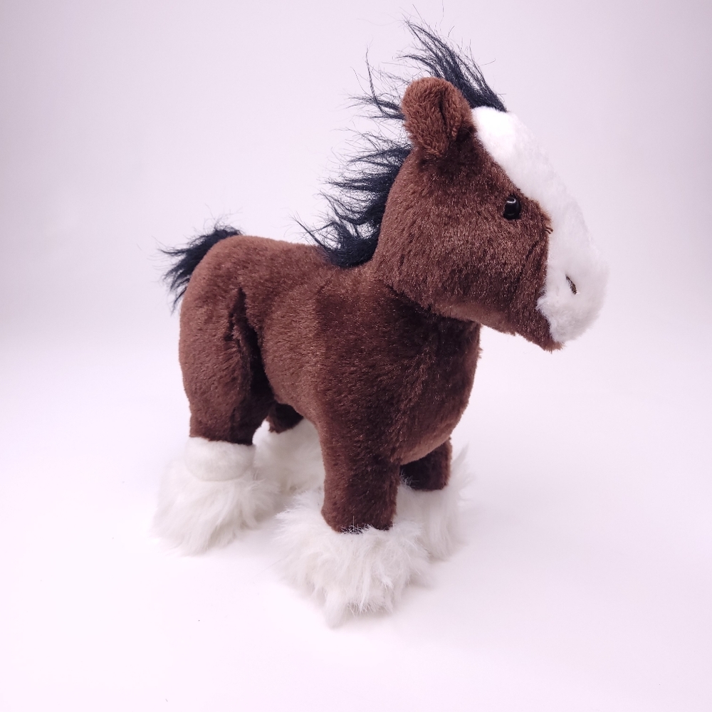 Webkinz Ganz Cheektowaga Clydesdale Plush Horse